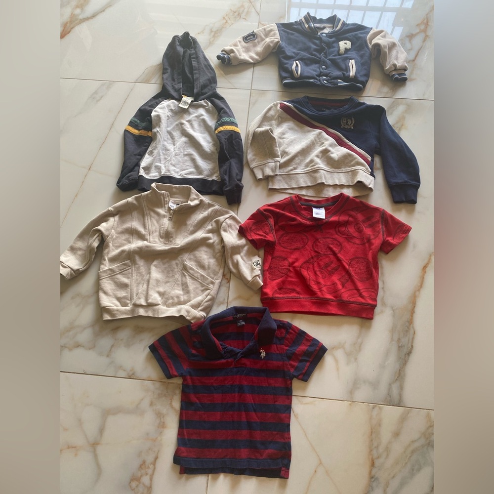 U.S. Polo Assn. Red and Blue Sweatshirts & Hoodies